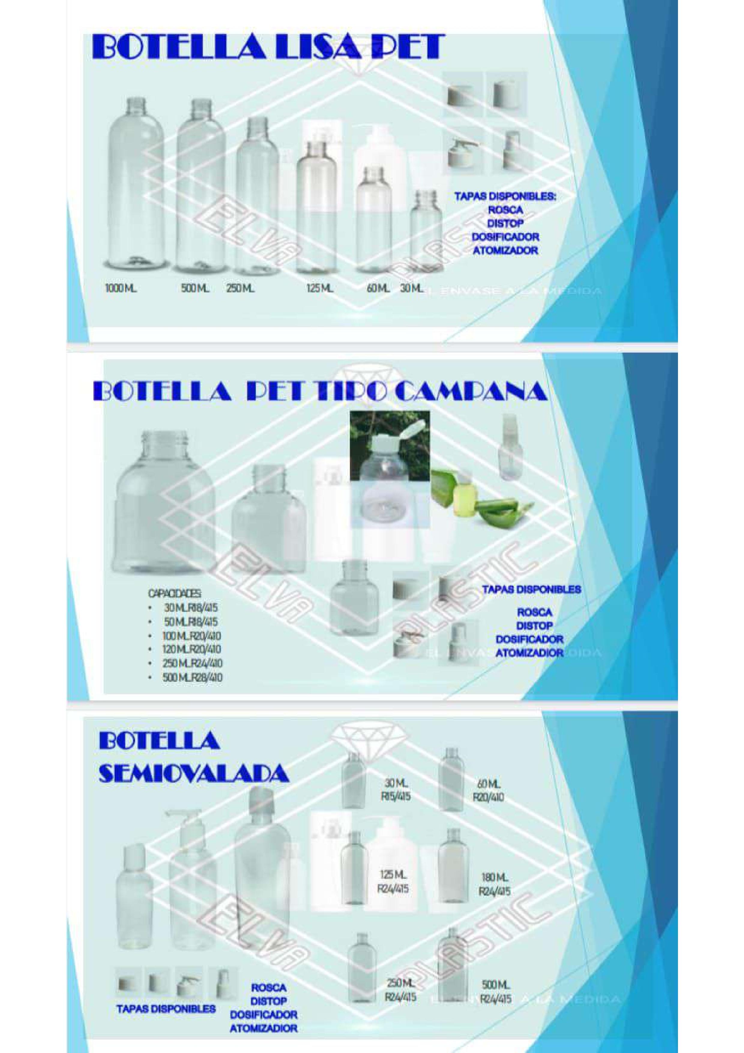FABRICA de Envases, Frascos y Botellas de Plastico